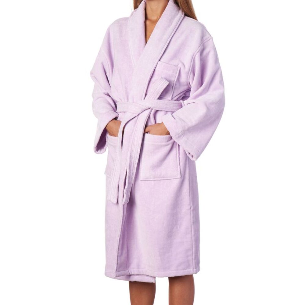Alpine Swiss Lavender Robe L - Picture 4 of 7